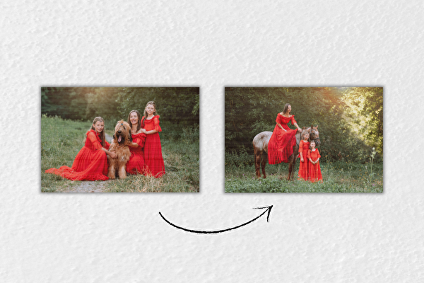 Oboustranný tisk na dřevo 45x30 cm z vlastní fotografie