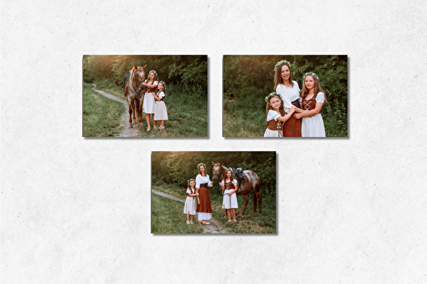 Tisk na Kapa desku sada 3 kusů 15x10 cm z vlastních fotografií