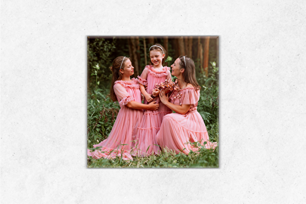 Tisk na sklo 40x40 cm z vlastní fotografie